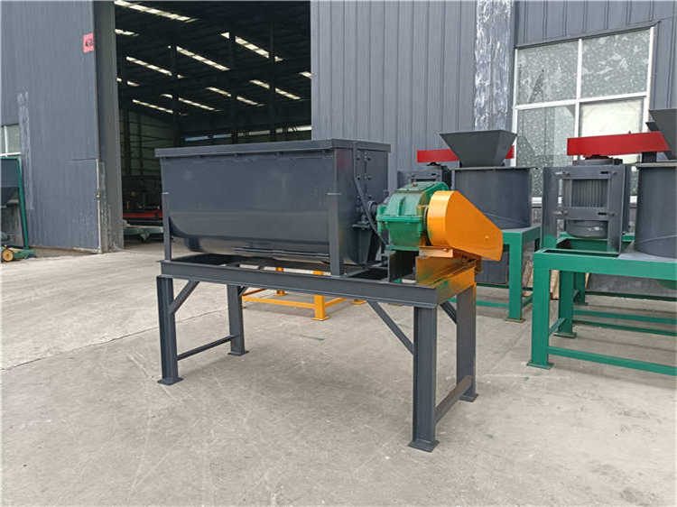 臥式攪拌機,干濕兩用連續式進出料