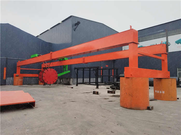 大跨度高深度的畜禽糞便、污泥垃圾翻堆發酵機輪盤翻拋設備