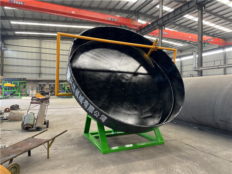 養殖場糞便污泥膨潤土有機肥大型圓盤造粒機 生物肥生產線顆粒機設備