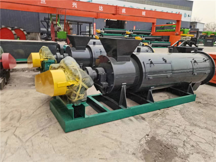 有機肥轉鼓攪齒生產線造粒機,畜禽糞便復合肥制粒機設備